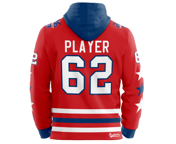 CHA SUBLIMATED HOODIE - RED