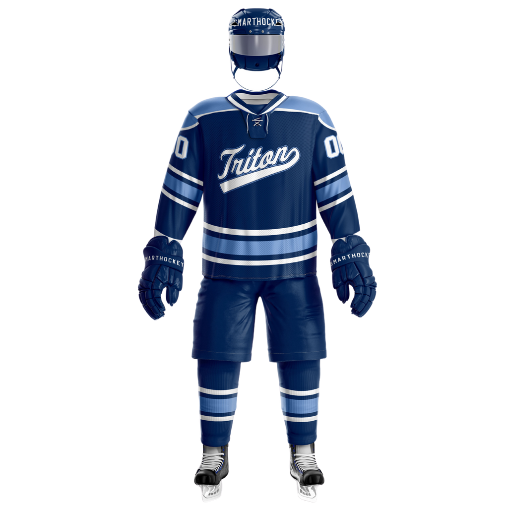 H550B-MAI341B University of Maine Blank Hockey Jerseys –
