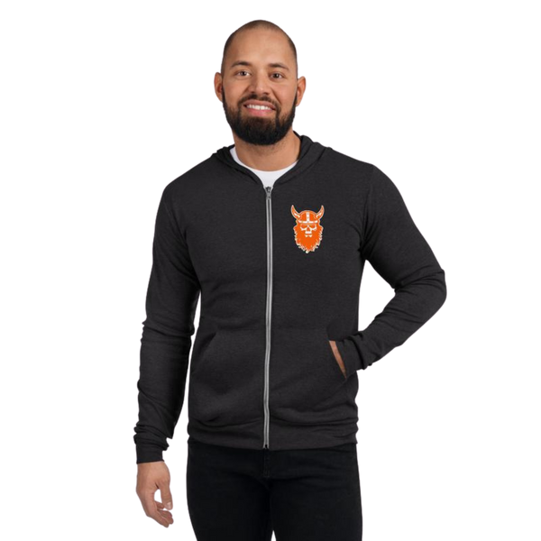 HOUSTON VIKINGS Unisex zip hoodie - LOGO