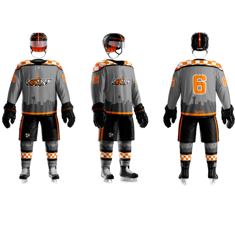 Custom made ice hockey Goalie jerseys sublimation/tackle twill