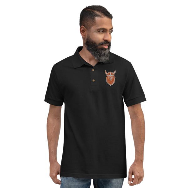 HOUSTON VIKINGS Embroidered Polo Shirt - LOGO