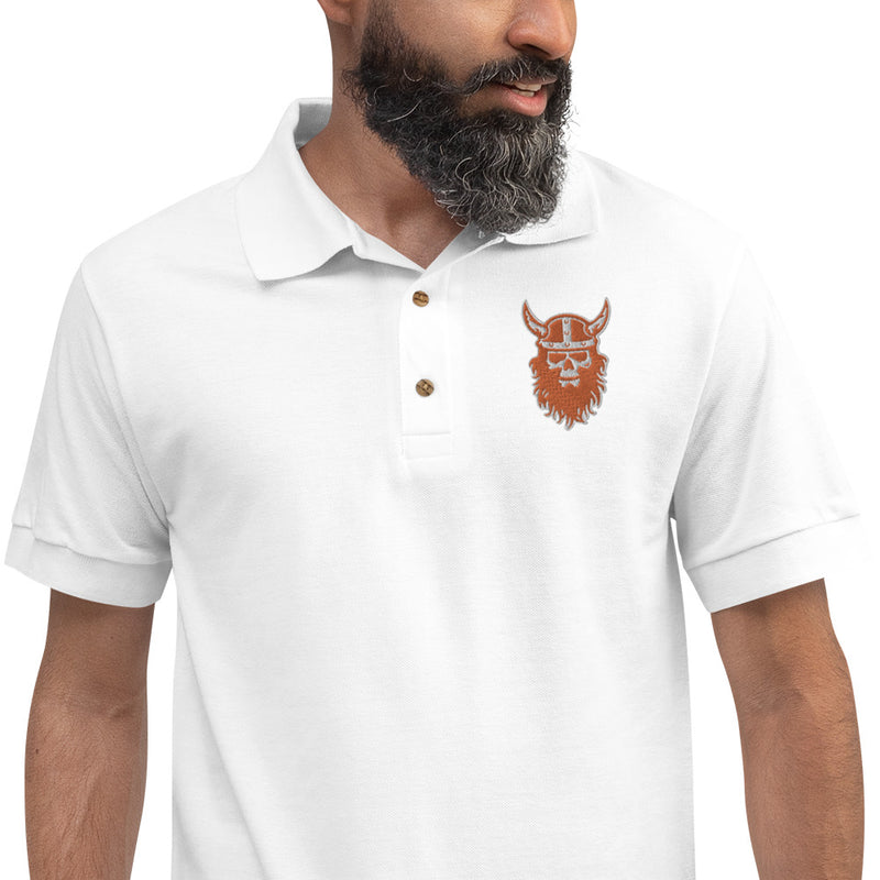 HOUSTON VIKINGS Embroidered Polo Shirt - LOGO