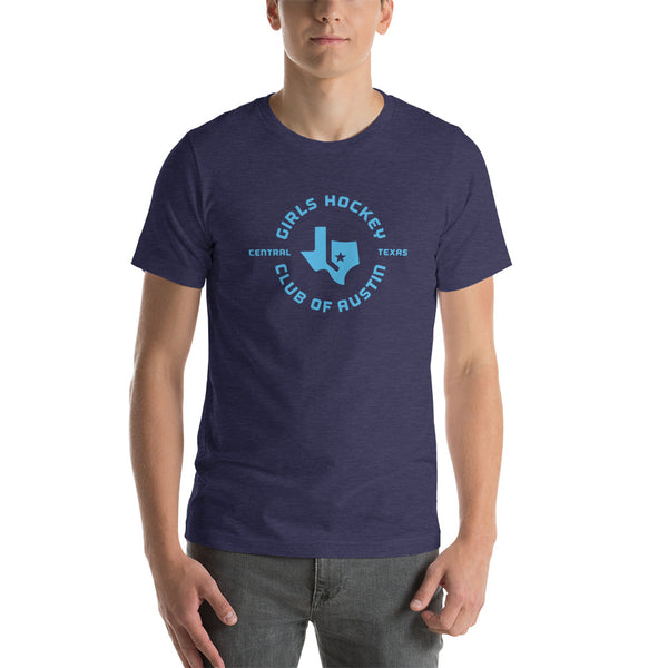 GHCA T-Shirt - Primary Logo Ice Blue