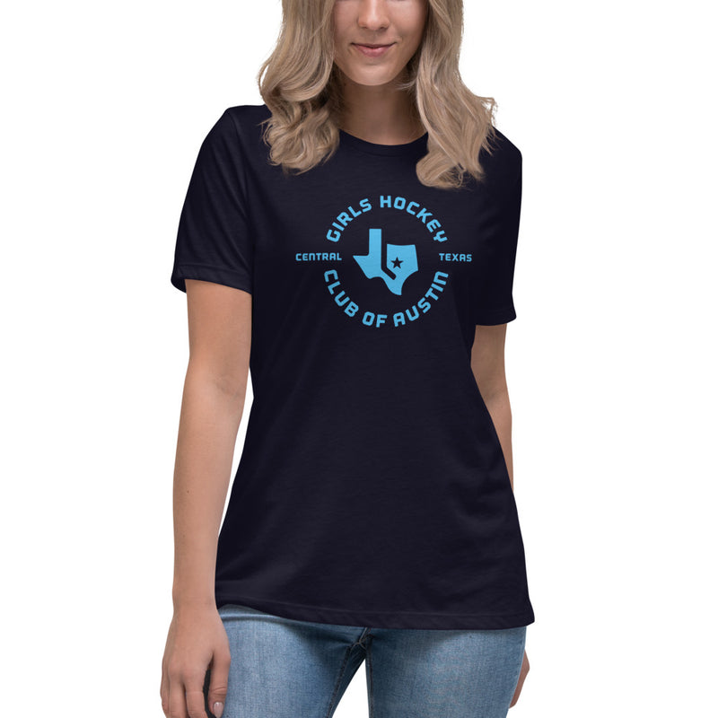 GHCA - Women's T-Shirt - Primary Logo Ice Blue