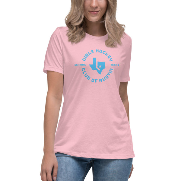 GHCA - Women's T-Shirt - Primary Logo Ice Blue